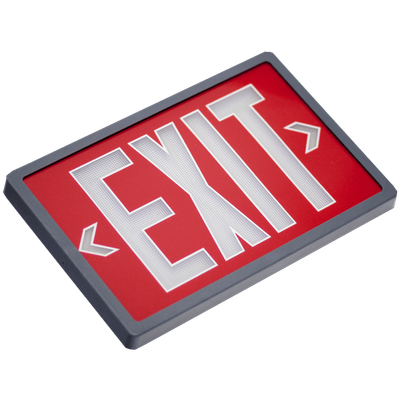 Self Luminous Tritium Emergency Exit Signs - ULC Listed EXIT10GR/EXIT10W/EXIT20GR/EXIT20W RS Steel