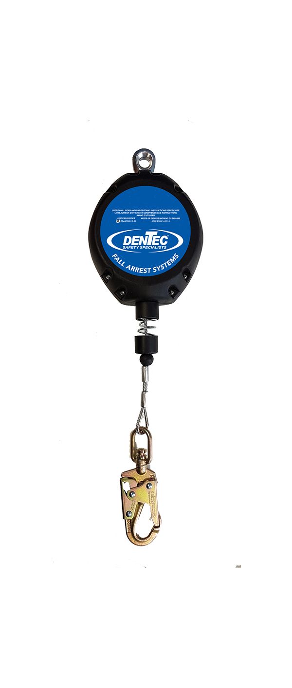 50 Ft Cable SRL, Composite House, Swivel Load Indicator Hook - In Box w/ Carabiner