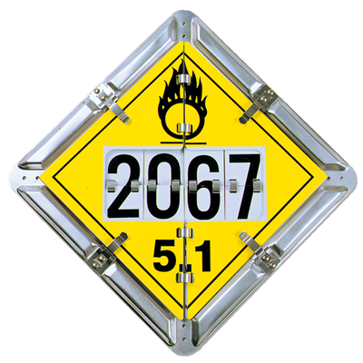 9 Legend Flip Placard with Rotating Numbers FC6000AL INCOM