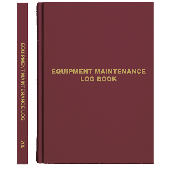 Equipment Log Book - English 705 RS Steel