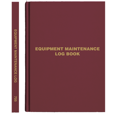 Equipment Log Book - English 705 RS Steel