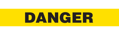 DANGER Barricade Tape | Value (1.5 MIL) | INCOM BT5056 INCOM