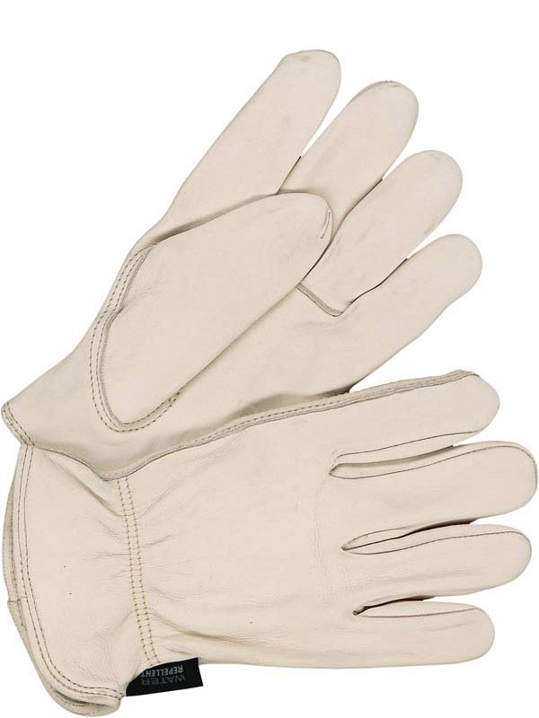 Grain Cowhide Driver Water Resistant Dry as a Bone | Pack of 6 20-1-288 Bob Dale Gloves