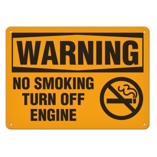 OSHA Safety Sign | Warning Turn Engine  | INCOM SS3009V, SS3009A, SS3009P, SC3009V, SC3009A, SC3009…