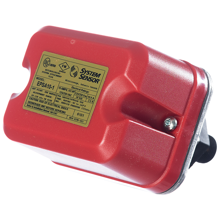 Alarm Waterflow Pressure Switch - Plastic Fitting EPSA10-1P/EPSA10-2P RS Steel