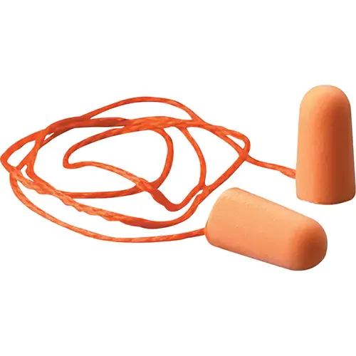 E-A-R Foam Earplugs, 100 Pair - Polybag, Corded (1110) | 3M 1110 3M