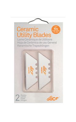 Slice? Utility Rounded Tip Ceramic Blade Replacements ? Compatible With #2110490, #2110491, #211058?