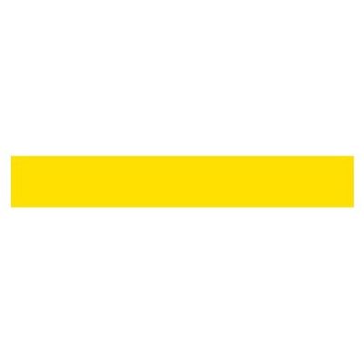 Yellow Dispenser Boxed Barricade Tape (No Print) BT1080DB INCOM