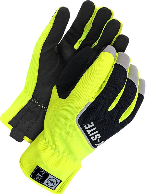 Mechanics Glove 360 Cut Coverage Yellow/Black | Cut Level A5