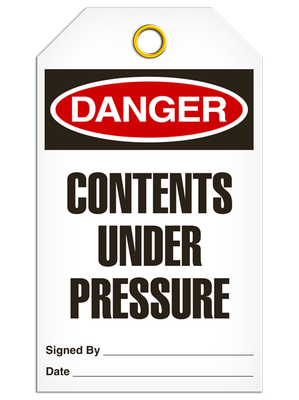 Danger -Contents Under Pressure | Pack /25 | INCOM