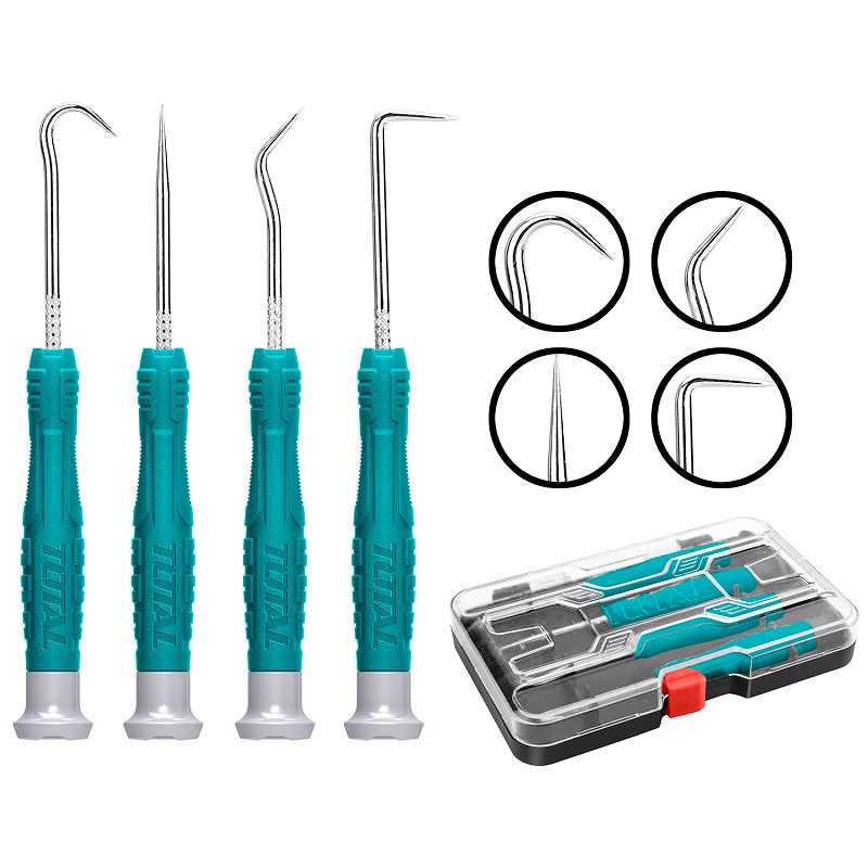 4Pcs Pick And Hook Set TPHSK0401 Total Tools Canada