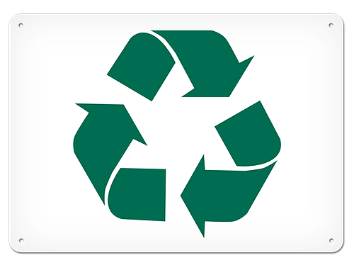 OSHA Safety Sign | Recycle Symbol | INCOM SS5045V, SS5045A, SS5045P, SC5045V, SC5045A, SC5045P, SA5…