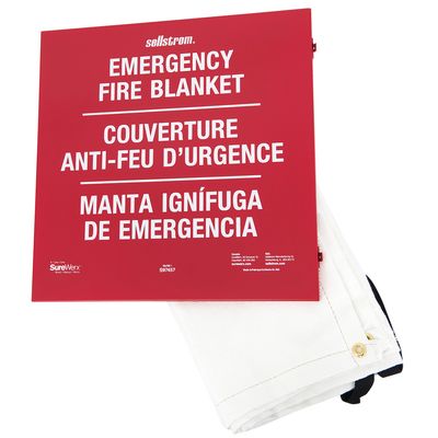100% Fibreglass High-Temp Blanket | Sellstrom S97457 Sellstrom