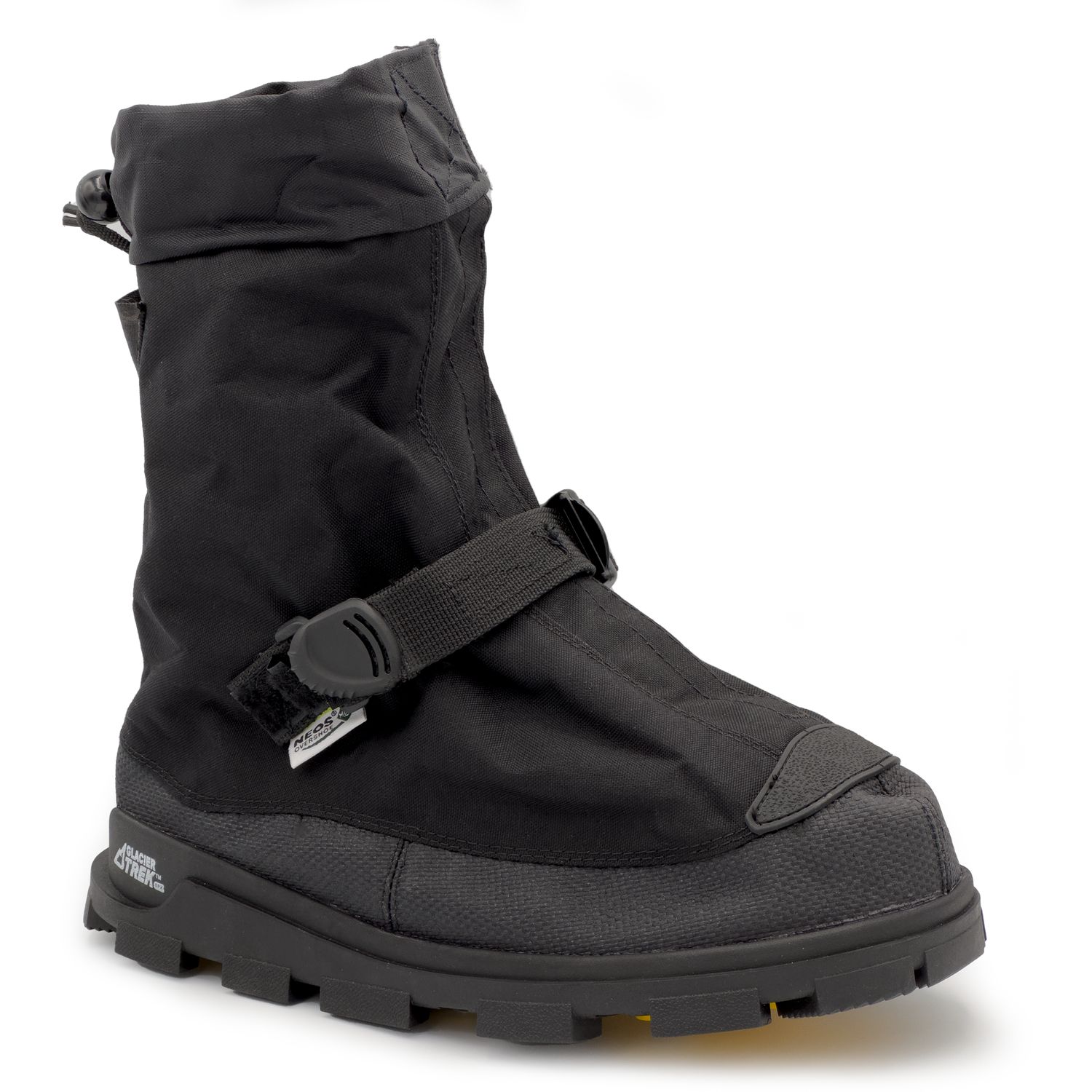 11" Voyager Glacier Trek Cleats Overboots - Black VNG1 NEOS