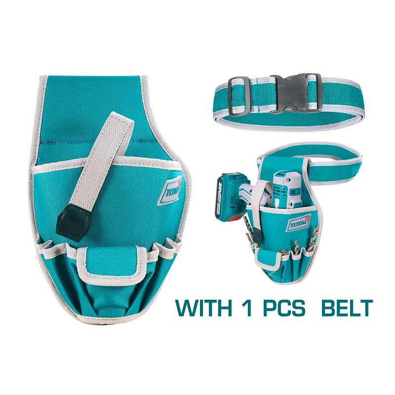 6 Pockets Tools Pouch With Belt THT16P3011 Total Tools Canada