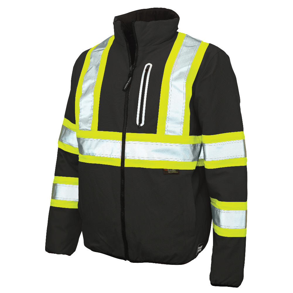 Ripstop Reversible Safety Jacket SJ27 Tough Duck/Work King