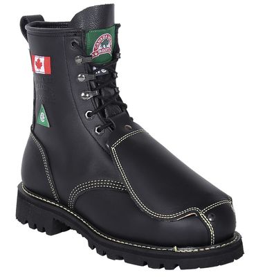 Men?s Canada West? Lace Work Boots - 8" Blk Welder/Metguard ST/PRI/ESR