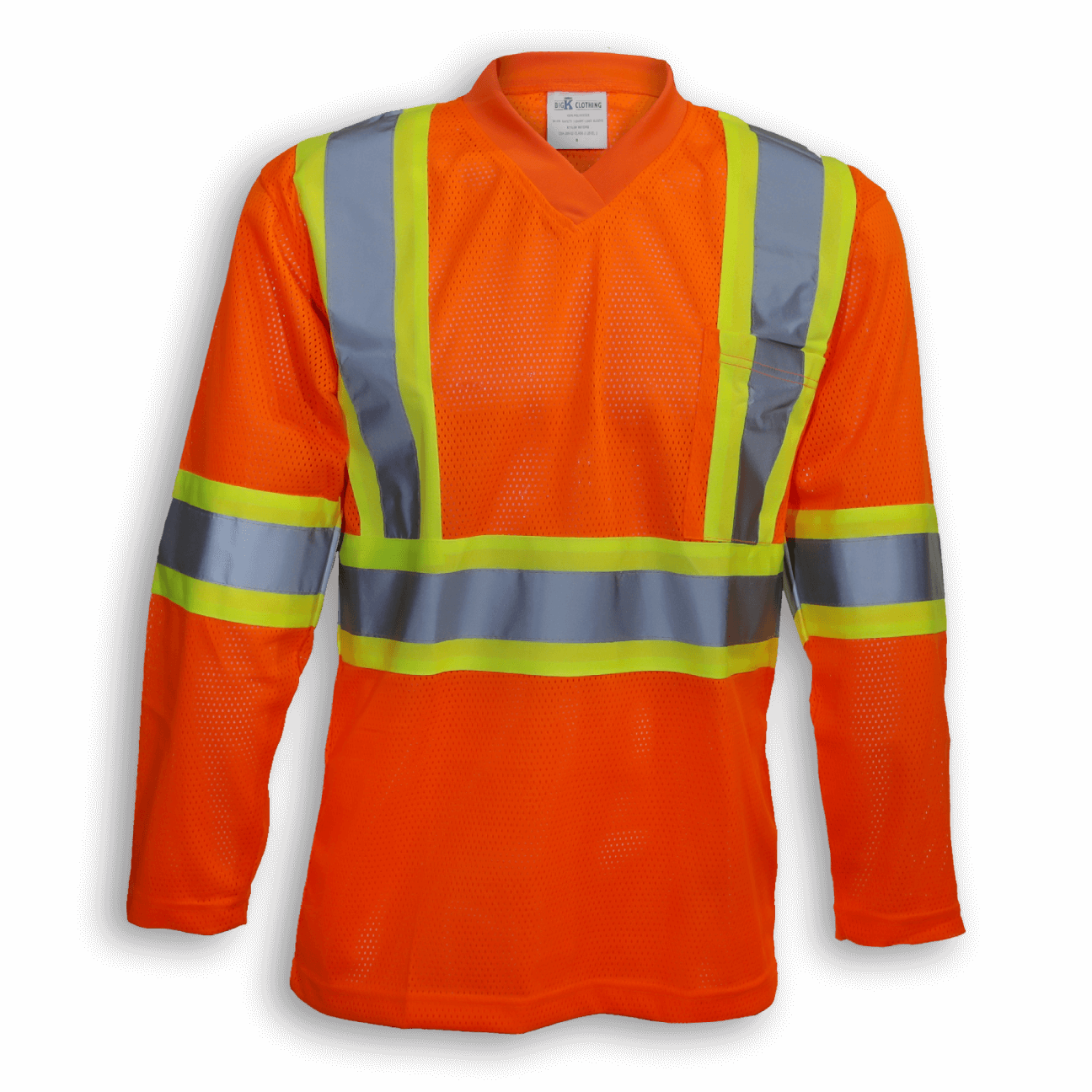 Hi-Visibility Mesh Safety Shirt | Big K BK067 Big K Clothing