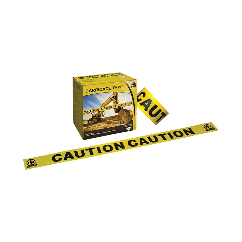 Barricade Tape w/ Dispenser Box - Caution Do Not Enter - Yellow - 3" x 1000ft 57004YC WASIP