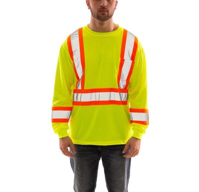 Job Sight Long Sleeve T-Shirt | High visibility | Tingley S75522C / S75529C Tingley