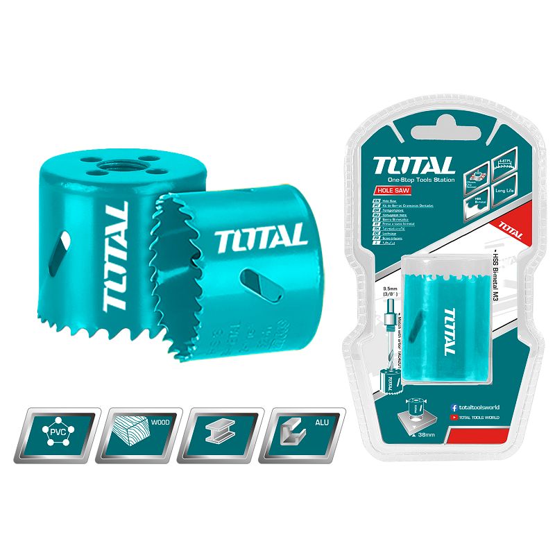 1-1/2" Bi-Metal Hole Saw TAC410251/TAC410381/TAC410321/TAC410461/TAC410511/TAC410641/TAC410761/TAC4…