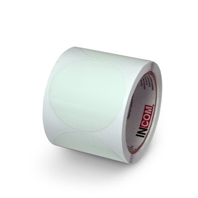 3" Glow-In-The-Dark Circles 100 per roll | INCOM GTCL30 INCOM