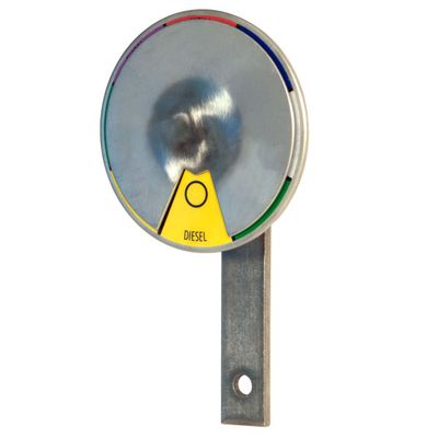 Rotary Fuel Type Valve Dial Gauge (Y-Tag) FG100 INCOM