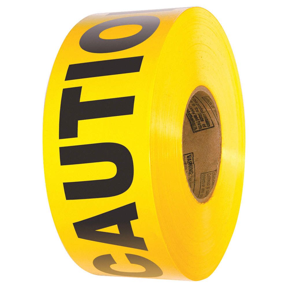 3" x 200' CAUTION Barricade Tape | INCOM BT5258 INCOM