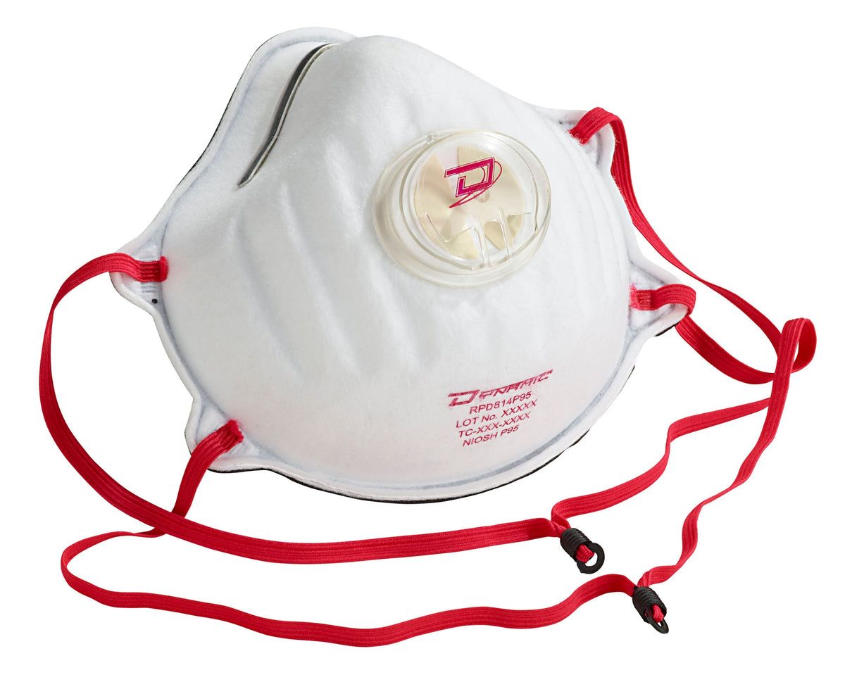 N95 Respirators Deluxe Valve | Pack of 10 | Dynamic RPD814P95 Dynamic