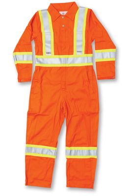 Reflective 100% Cotton Safety Coverall | Big  K BK1700 Big K Clothing