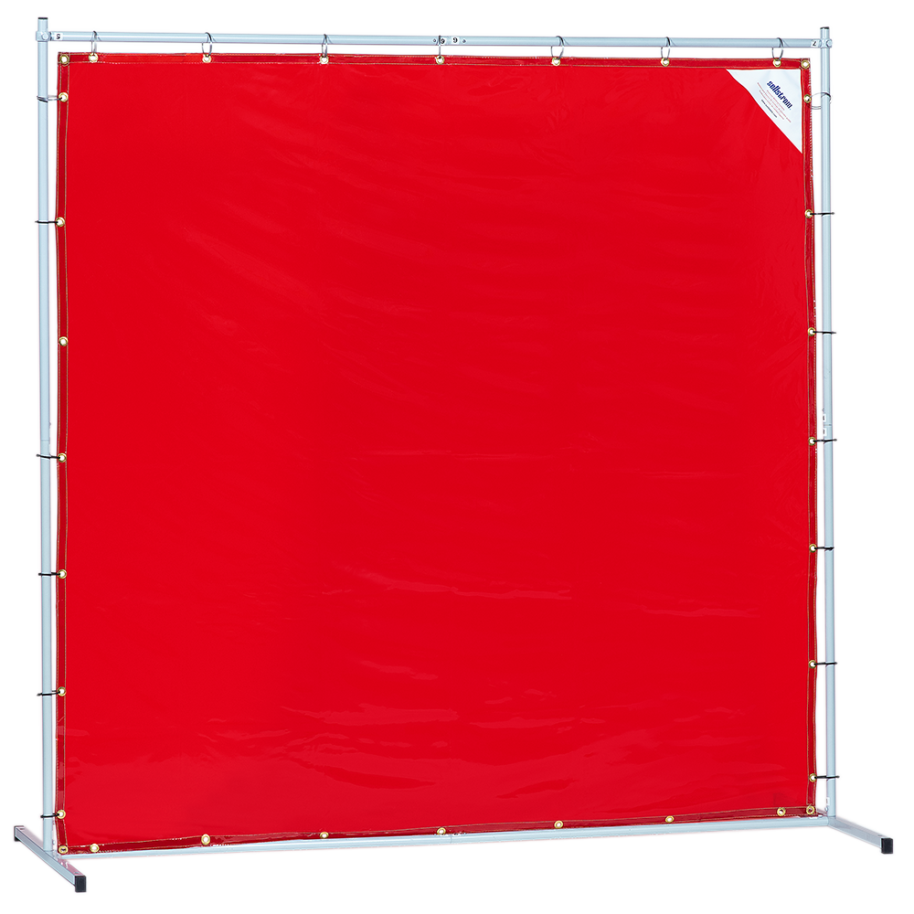 Sellstrom Welding Curtain with Frame - 6'x6' - Orange - S97330 S97330 Sellstrom