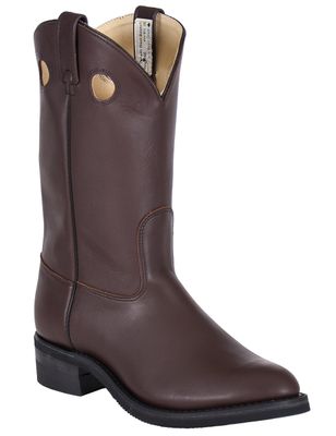 Men?s Canada West? Work Westerns - 12" Walnut Loggertan Plain Toe