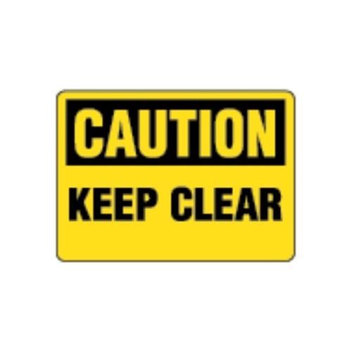 OSHA Safety Sign | Caution Keep Clear | INCOM SS2068 INCOM