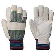 Cowgrain Glove - Fully Fleece Lined - Knit Cuff (12PK) | Pioneer 536KN Pioneer