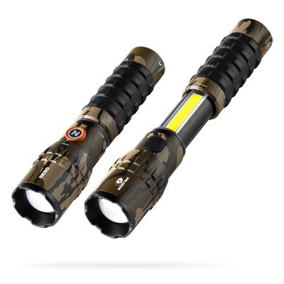 SLYDE KING 2K FlashLight - Mossy Oak Bottomland | Nebo NEB-FLT-1021 Nebo