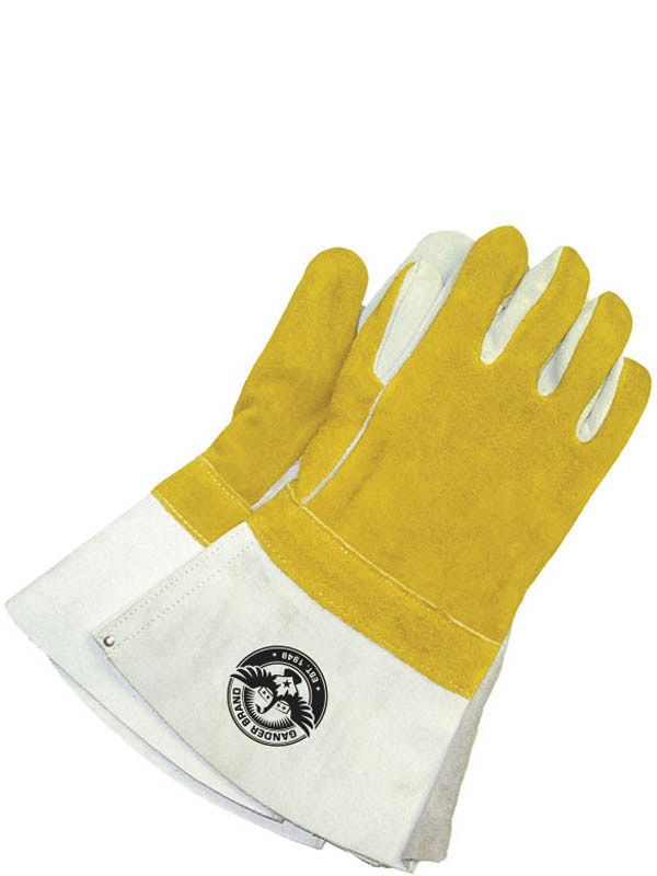 Welding Glove Split Leather Gauntlet w/Gore 64-1-AG Bob Dale Gloves