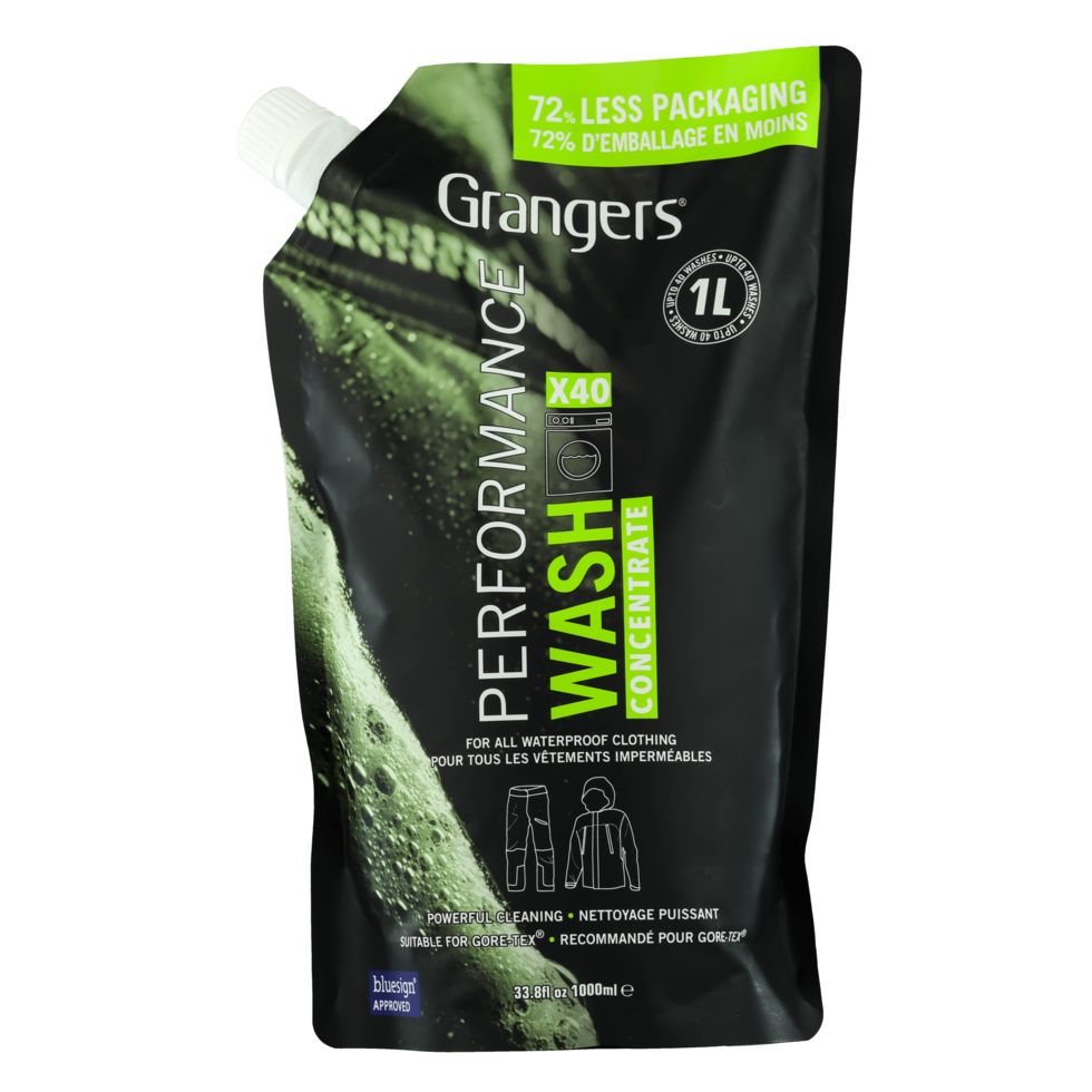 Grangers Performance Wash Concentrate Pouch - 1 Litre - Pack of 6 G09120#1 Interex