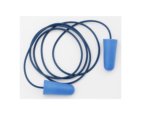 Tasco Softseal33 PU Foam - Bright Blue with Standard Cord - Metal Detectable Plug (200 Pair/Box - 1…
