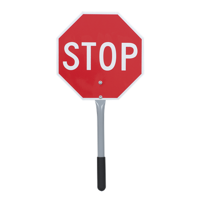 Traffic Stop/Stop Paddle 12'' X 12'' | Pioneer 468 Pioneer