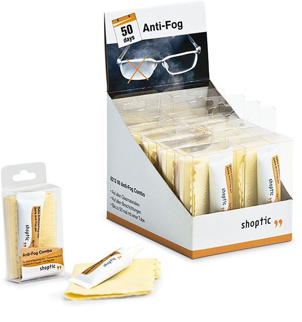 Shoptic Anti-Fog Combo Kit (5Gm Gel + 1 Chamois Cloth) - 10/Box 12A1081070 Dentec Safety