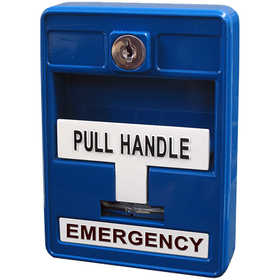 MS-700U Manual Alarm Pull Statio - Single Action Emergency Station MS-703U/MS-704U RS Steel