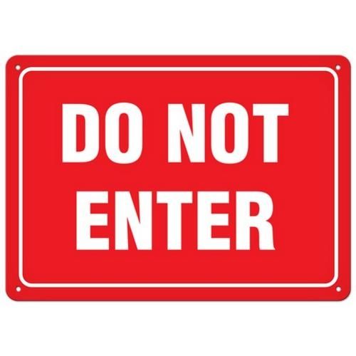 OSHA Safety Sign | Do Not Enter  | INCOM SS5079 INCOM