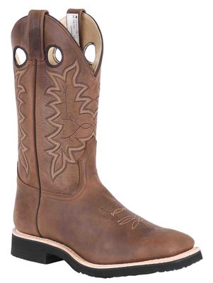 Men?s BRAHMA? Spongy Ropers with Vibram Longhaul soles - 12" Alamo Tan