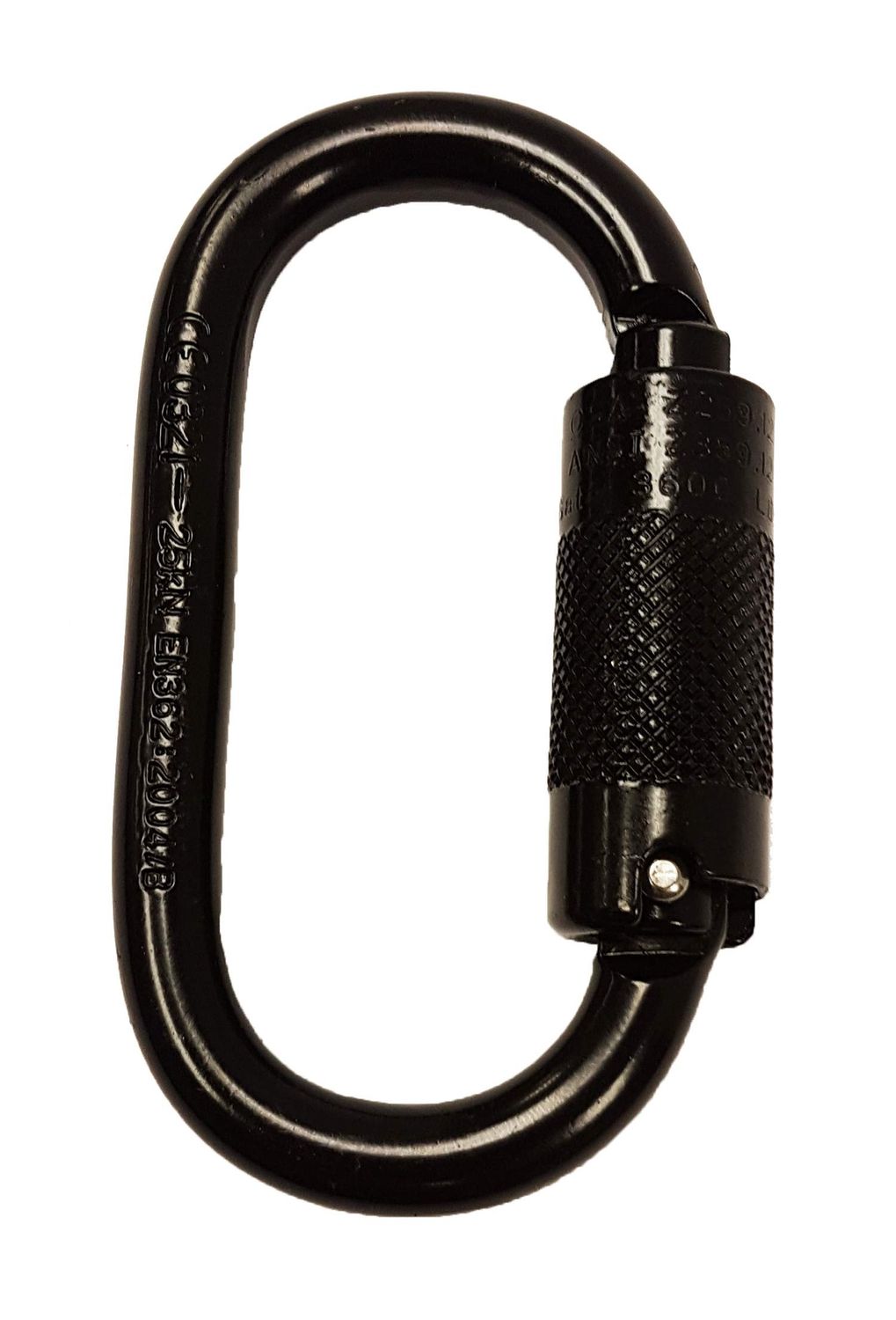 Black Carabiner For SRLs 16ADN244G-TR Dentec Safety
