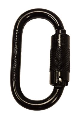 Black Carabiner For SRLs 16ADN244G-TR Dentec Safety