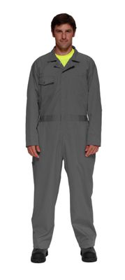 Gateway Workwear 761GF Poly/Cotton Coveralls - Zip Front 761GF Ground Force