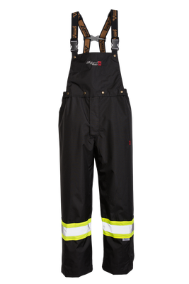 Black Viking Professional Journeyman 300D Trilobal Rip-stop FR Bib Pants