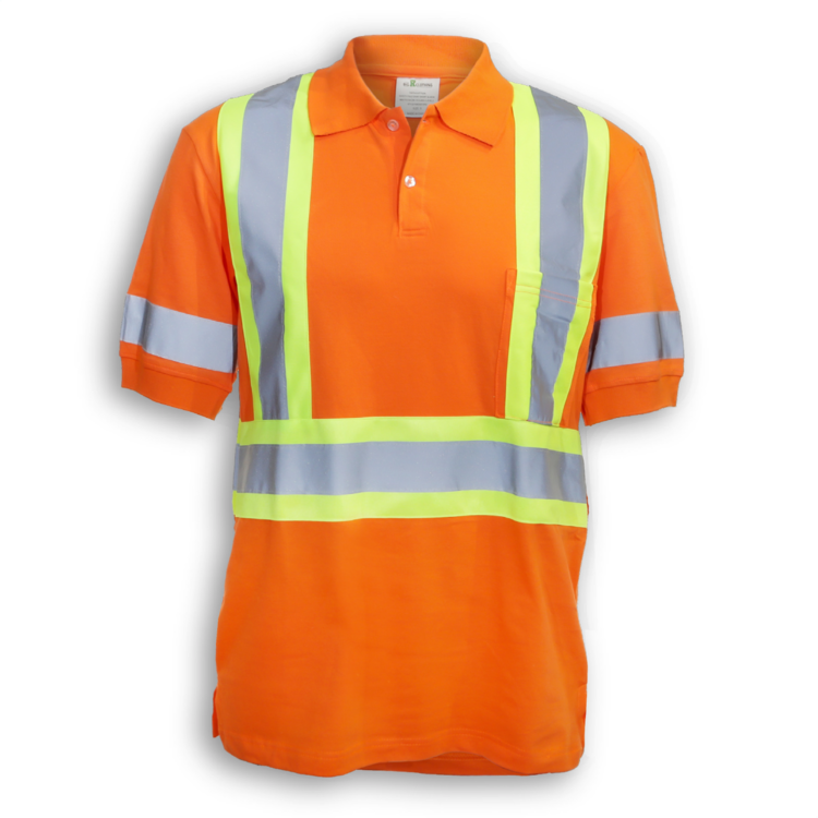 100% Cotton Polo Shirt with Collar BK3507 Big K Clothing
