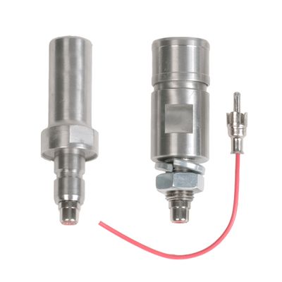 Stainless Steel Quick Disconnect Kit with RCA Connection for Powered Whips