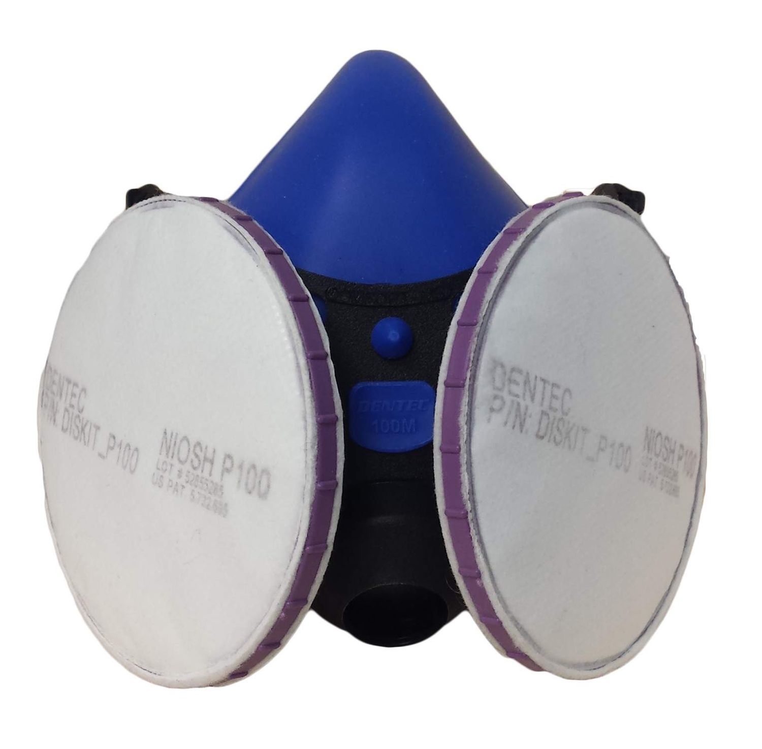 Comfort-Air 100 Silicone Rubber Half Mask with Diskit P100OV Complete 15R1SDISKP100OV/15R1MDISKP100…